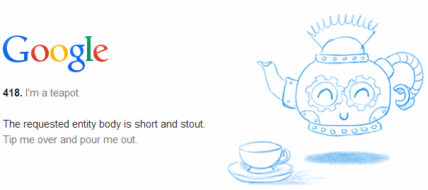418: I am a teapot